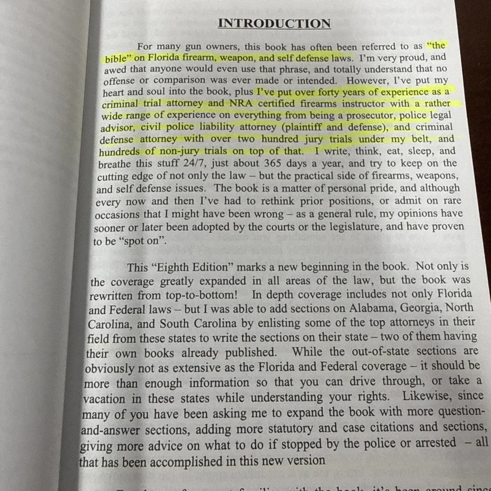 Florida Firearms : Law, Use and Ownership, Eighth Edition by Jon Gutmacher‎